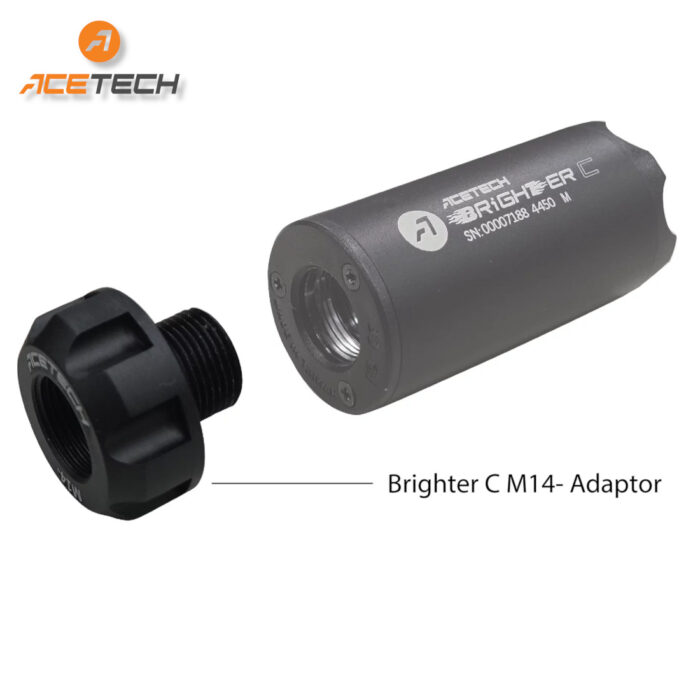 Acetech Thread Adaptor AceTech Brighter C Tracer Unit Adaptors M14- and M11+