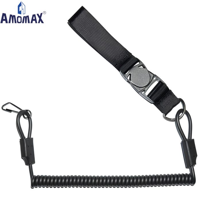 Amomax Pistol Lanyard for Gel Blaster Pistols - Black [AM-PL001]