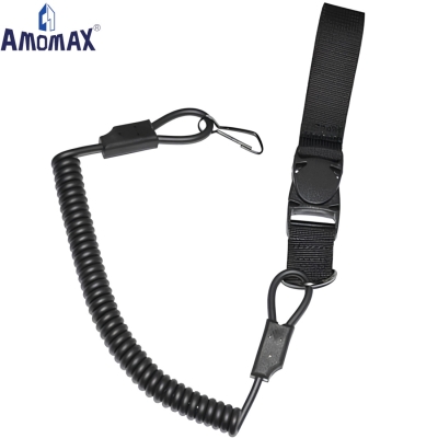 Amomax Pistol Lanyard for Gel Blaster Pistols – Black [AM-PL001]