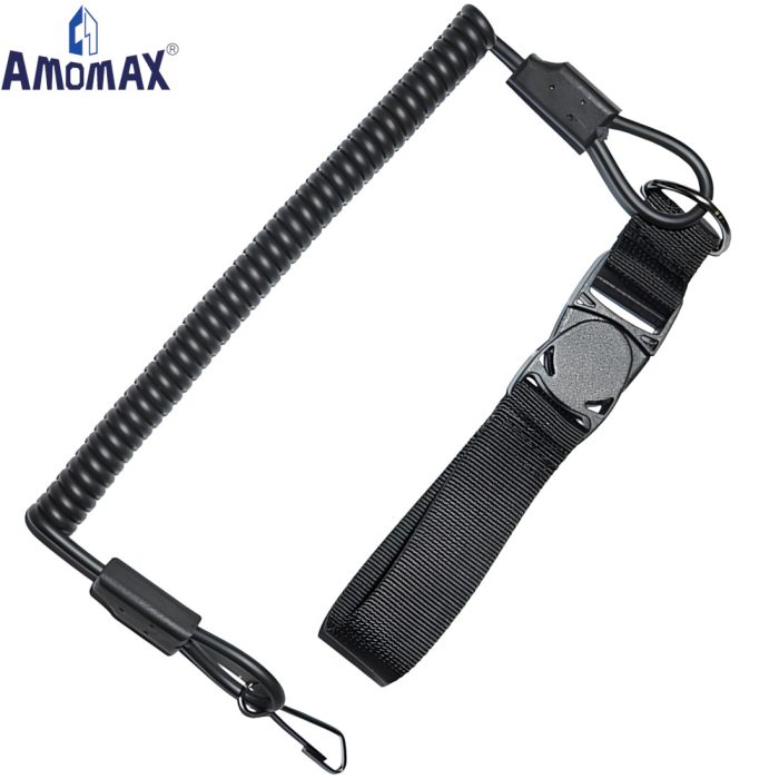 Amomax Pistol Lanyard for Gel Blaster Pistols - Black [AM-PL001]