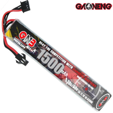 GAONENG 1500mah 11.1v Li-Po Gel Blaster Battery JST plug