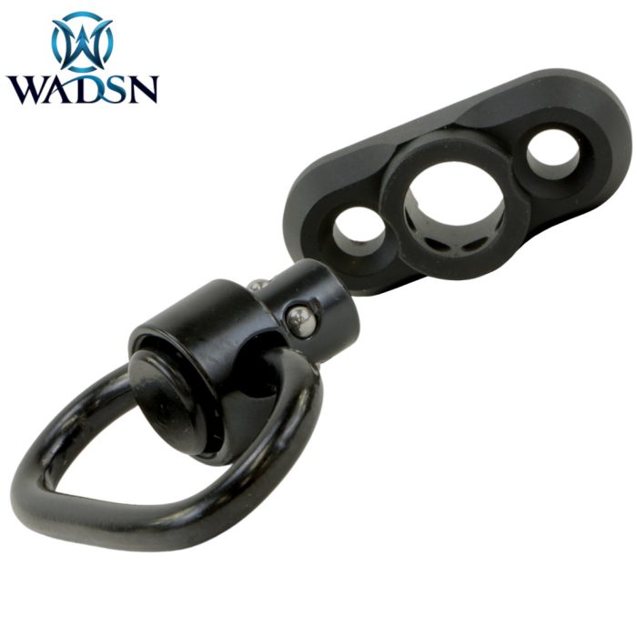 WADSN QD Eight Position Metal Sling Mount - Black for M-Lok and Keymod