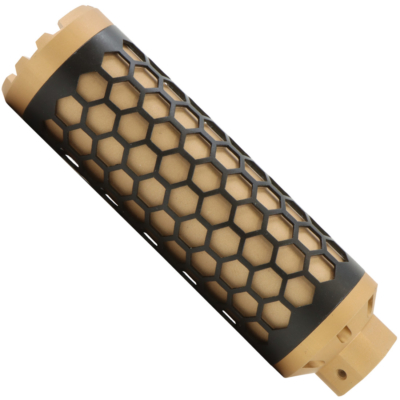 AC Hive 130mm Gel Blaster Suppressor -14mm CCW – FDE