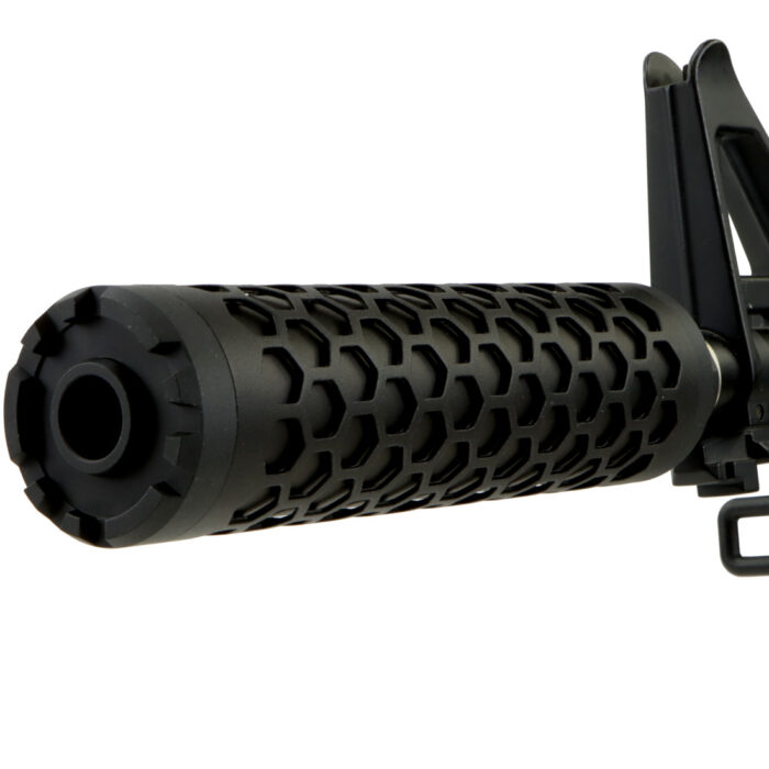 AC Hive 160mm Gel Blaster Suppressor with 14mm CCW Thread - Black