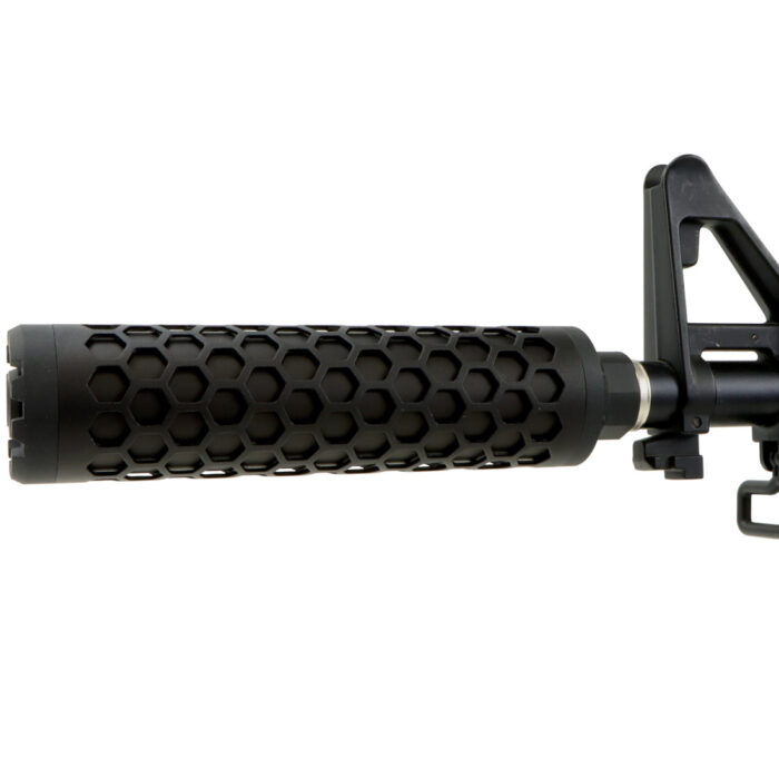 AC Hive 160mm Gel Blaster Suppressor with 14mm CCW Thread - Black