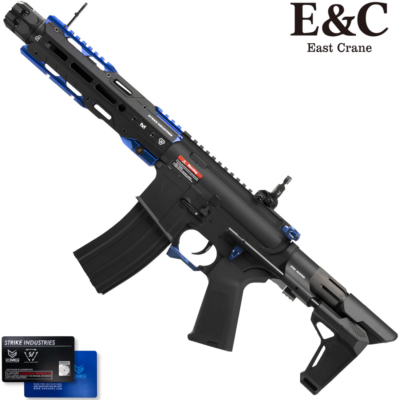 E&C EMG Strike Industries Sentinel AEG Gel Blaster Rifle (EC-337-Blue)