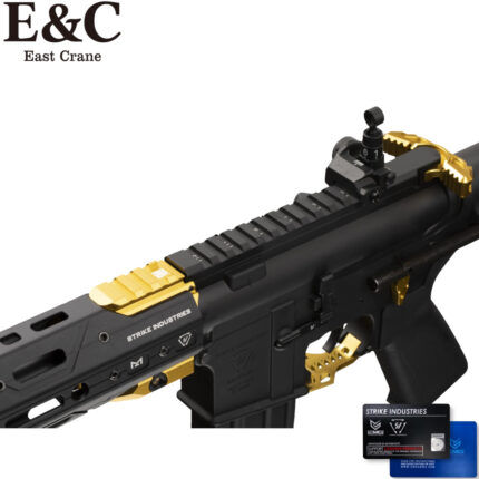 E&C EMG Strike Industries Sentinel AEG Gel Blaster Rifle - Gold (EC-337-GD)