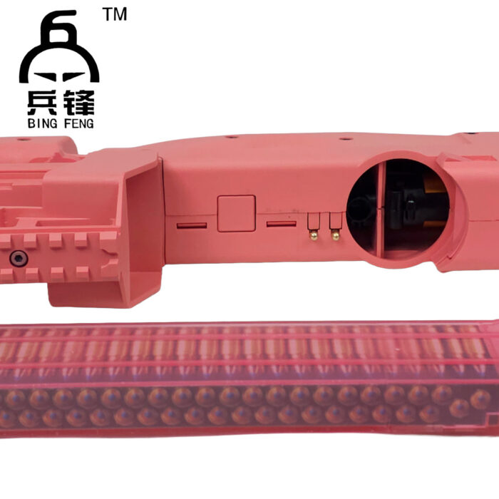 BF P90 V4 Metal Gears Gel Blaster PDW Nylon Body - Pink