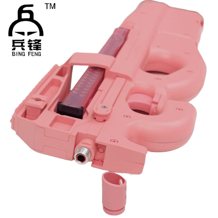 BF P90 V4 Metal Gears Gel Blaster PDW Nylon Body - Pink