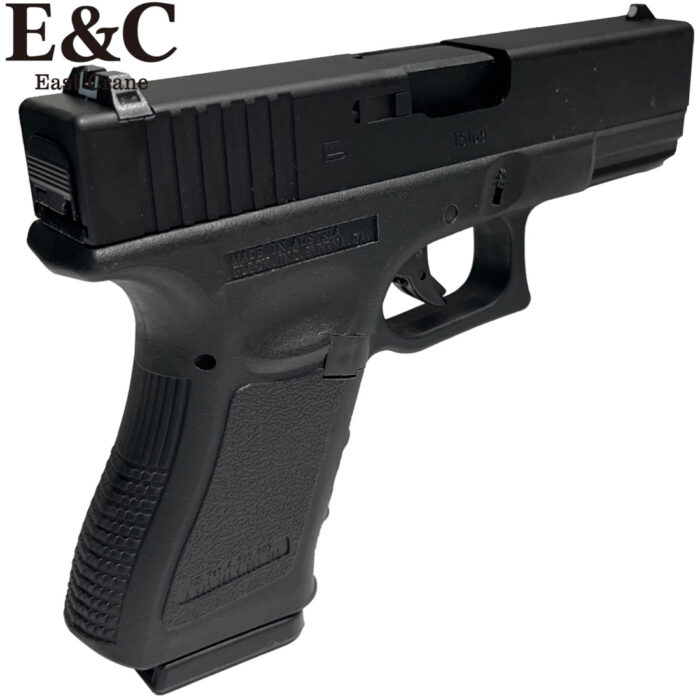 E&C Glock 19 Gas Blowback Gel Blaster Pistol - Black