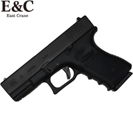 E&C Glock 19 Gas Blowback Gel Blaster Pistol - Black