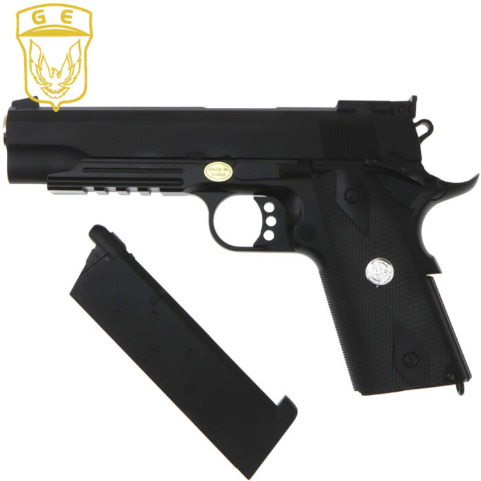 Golden Eagle 1911 Desert Warrior Green Gas Gel Blaster