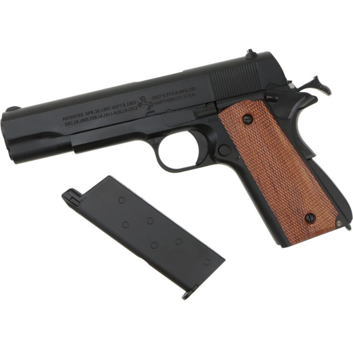 KELe Colt 1911A1 Full Metal Manual Gel Blaster - Black