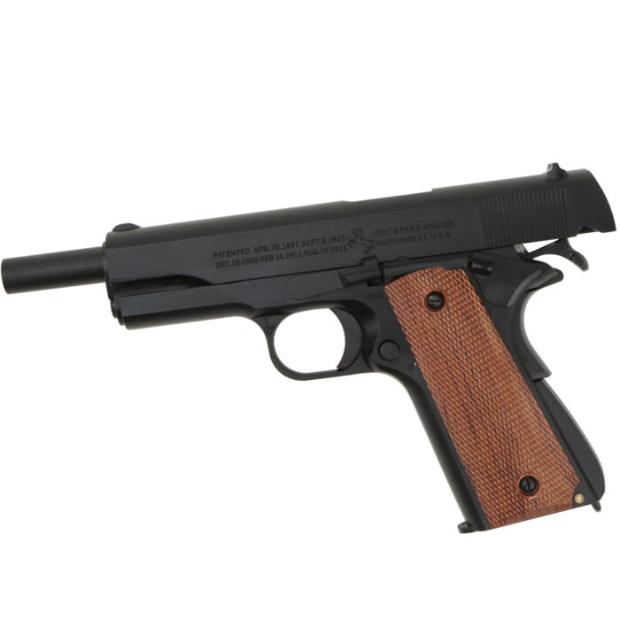 KELe Colt 1911A1 Full Metal Manual Gel Blaster - Black