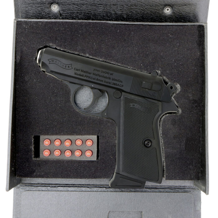 KELe LJ Walther PPK Manual Springer Gel Blaster - Black