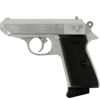 KELe LJ Walther PPK Manual Springer Gel Blaster – Silver