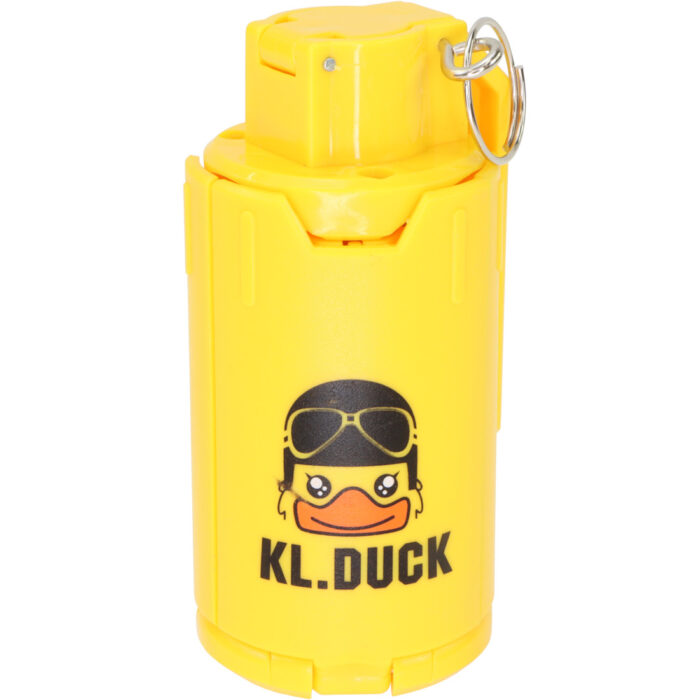 "KL. DUCK" Version M18 Smoke Grenade Spring Loaded Gel Grenade - Yellow