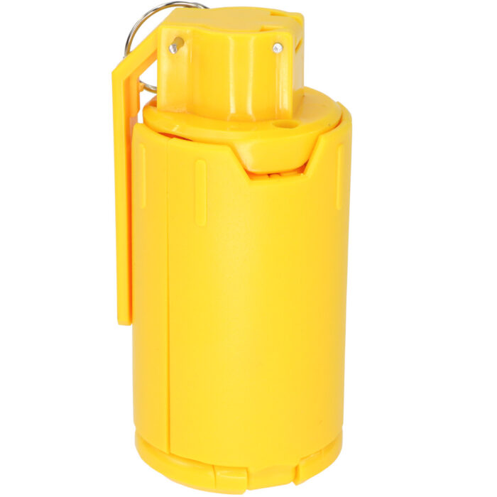 "KL. DUCK" Version M18 Smoke Grenade Spring Loaded Gel Grenade - Yellow