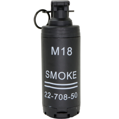 Large M18 Smoke Spring Loaded Gel Grenade – Black