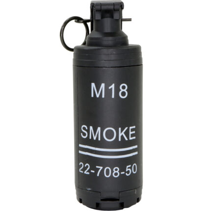 Large M18 Smoke Spring Loaded Gel Grenade - Black