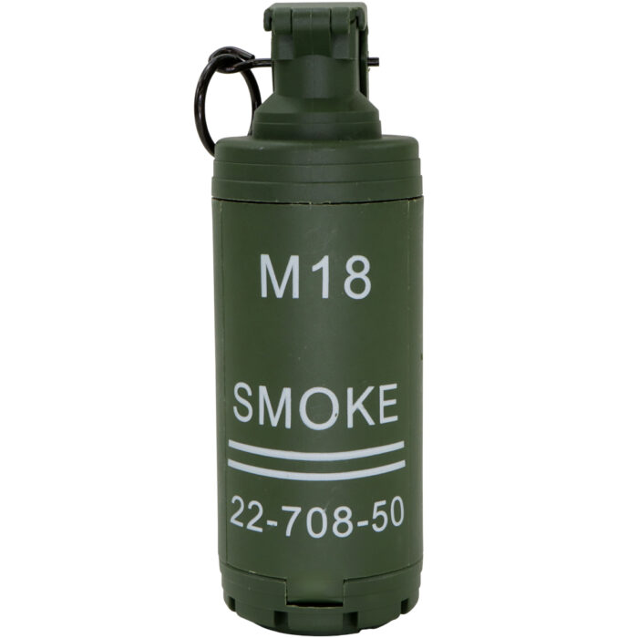 Large M18 Smoke Spring Loaded Gel Grenade - Green