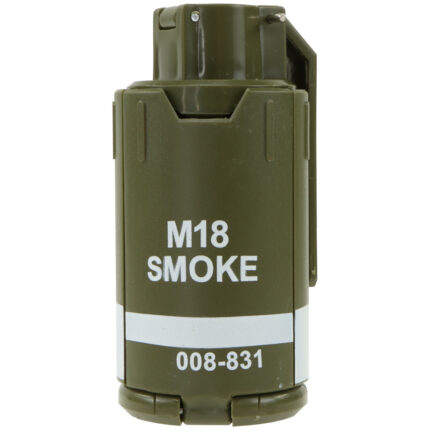 M18 Smoke Grenade Spring Loaded Gel Grenade - Green