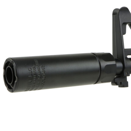 Surefire SOCOM556-Mini12 12cm Suppressor for Gel Blasters - Black