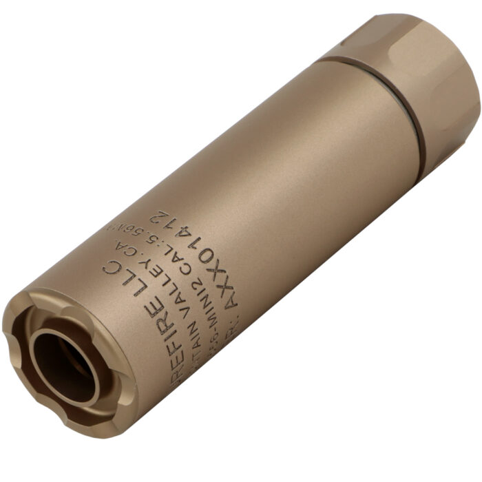 Surefire SOCOM556-Mini12 12cm Suppressor for Gel Blasters - FDE