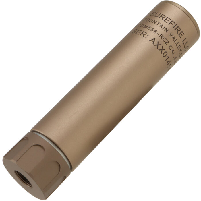 Surefire SOCOM556-RC2 FDE 15cm Gel Blaster Suppressor