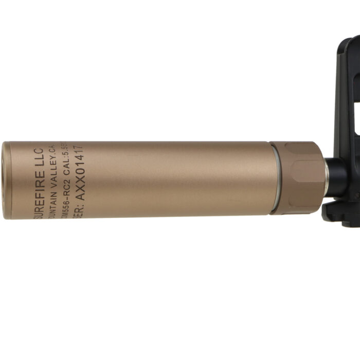 Surefire SOCOM556-RC2 FDE 15cm Gel Blaster Suppressor