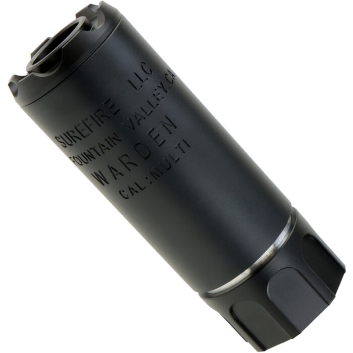 Surefire WARDEN 9cm Suppressor for Gel Blasters - Black