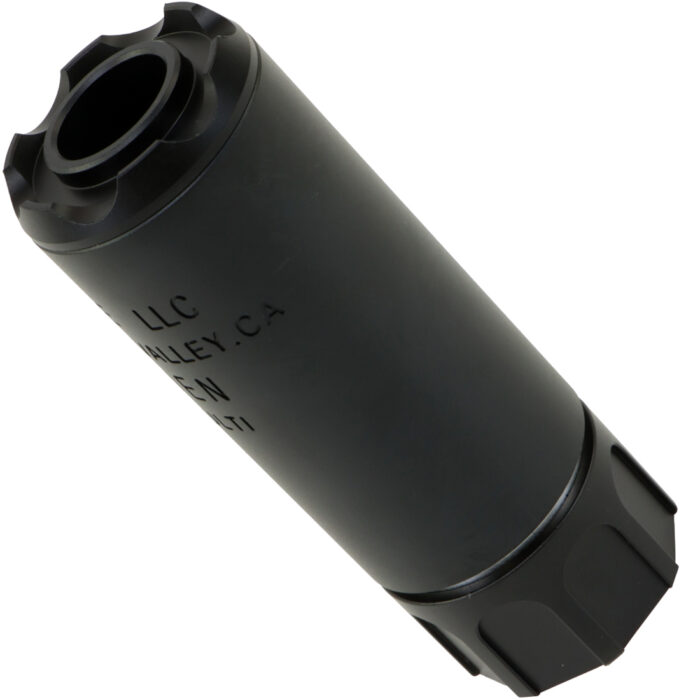 Surefire WARDEN 9cm Suppressor for Gel Blasters - Black