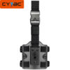 Cytac Drop Leg Mounting Platform Black (CY-DLPG3) | X-Force