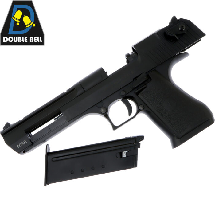 Double Bell Desert Eagle Gel Blaster Pistol (DB-779S) - Black