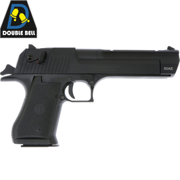 Double Bell Desert Eagle Gel Blaster Pistol (DB-779S) - Black