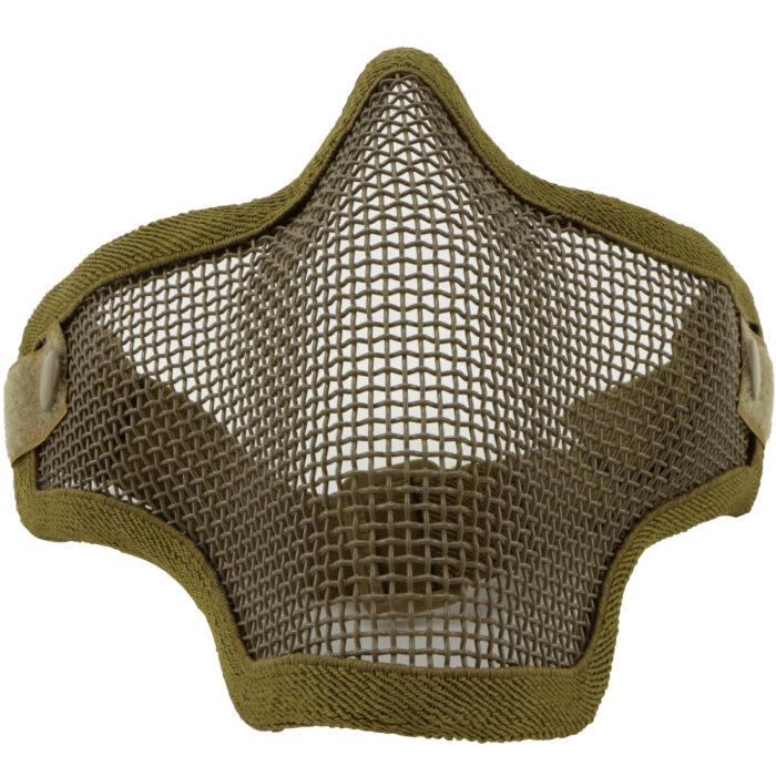 Half Face - Full steel mask Flat Dark Earth (FDE)