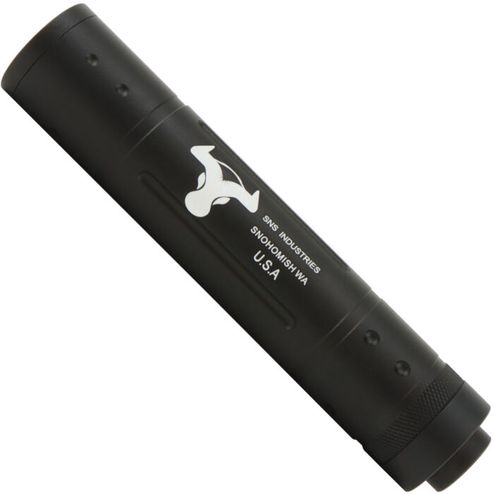 SNS Industries BULL Mock Suppressor for Gel Blasters - Black