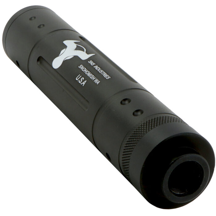 SNS Industries BULL Mock Suppressor for Gel Blasters - Black