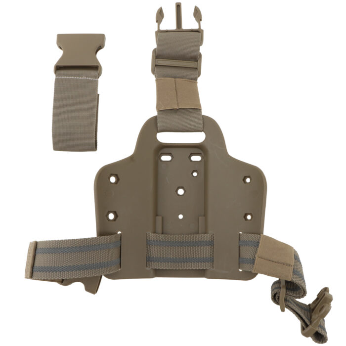 Universal Drop Leg Mount for Frameless Holster - Tan