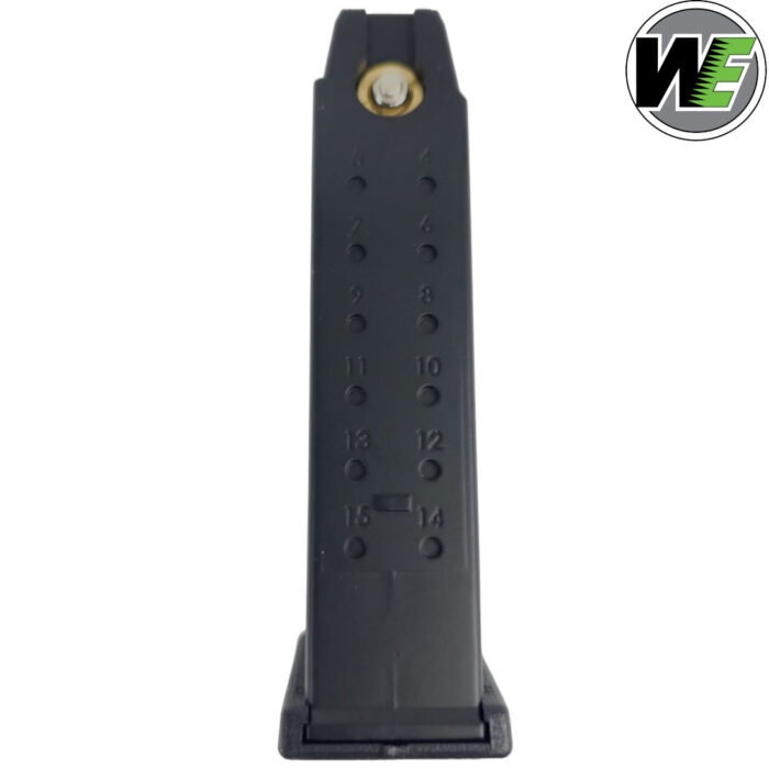 WE G17 Glock green gas magazine for GBB Gel Blaster Pistol