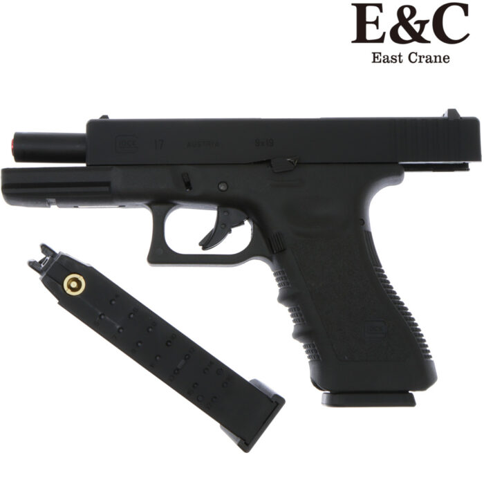 E&C Glock 17 Gen4 GBB Gel Blaster Pistol - Black