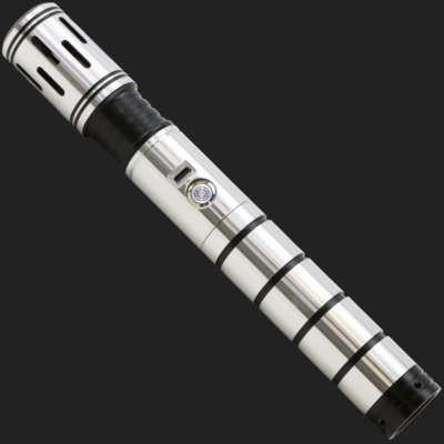 Silver Knight Light Saber – Silver and Black Hilt