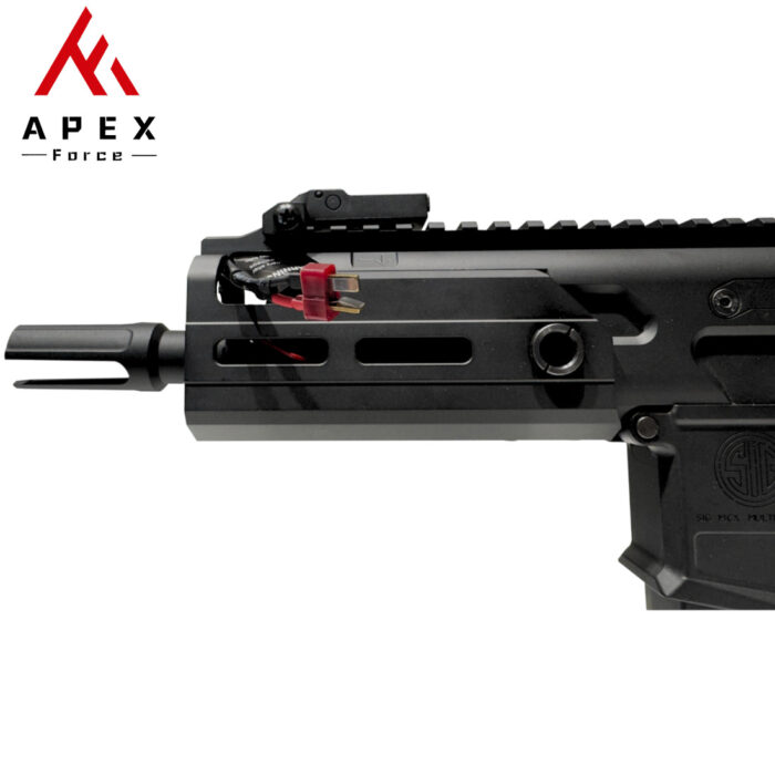 SIG MCX Rattler Black AEG Gel Blaster Assault Rifle | Apex Force Ultra Line (AF-S002-BK)