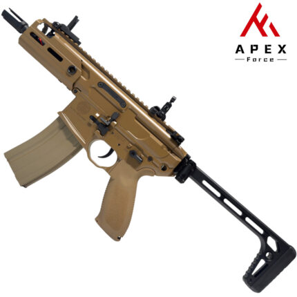 SIG MCX Rattler Tan AEG Gel Blaster Assault Rifle | Apex Force Ultra Line (AF-S002-Tan)