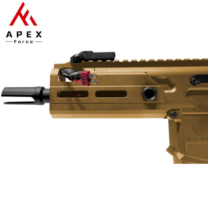 SIG MCX Rattler Tan AEG Gel Blaster Assault Rifle | Apex Force Ultra Line (AF-S002-Tan)