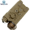 WADSN N-Style Laser Aiming Device - Red and Green Lasers (WD06059-DE) - Tan