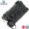 WADSN NGAL-Style Red Laser with White LED (WDX055-BK) - Black