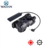 WADSN NGAL-Style Red Laser with White LED (WDX055-BK) - Black