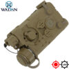 WADSN NGAL-Style Red Laser with White LED (WDX055-DE) - Tan