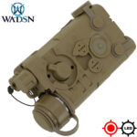 WADSN NGAL-Style Red Laser with White LED (WDX055-DE) - Tan